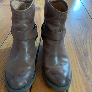 Lucky Brand Brown Ankle Boots